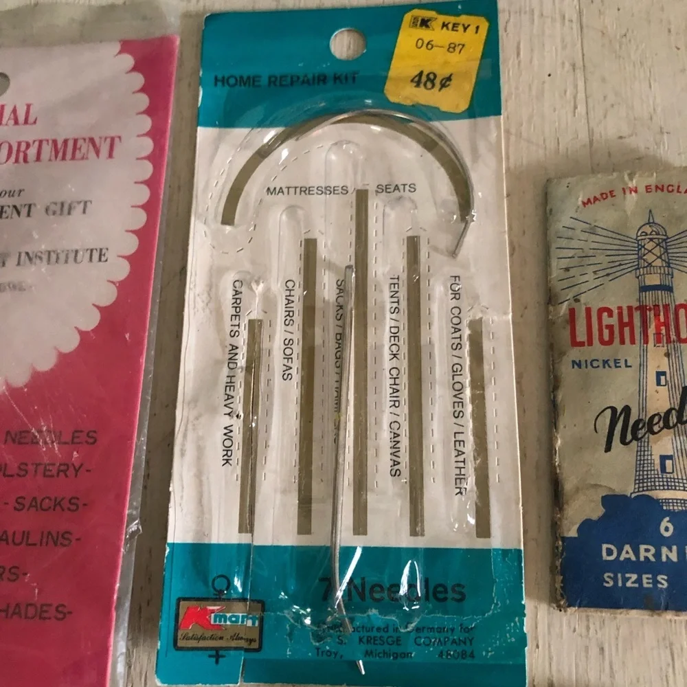 Vintage Sewing Needles Assortment
